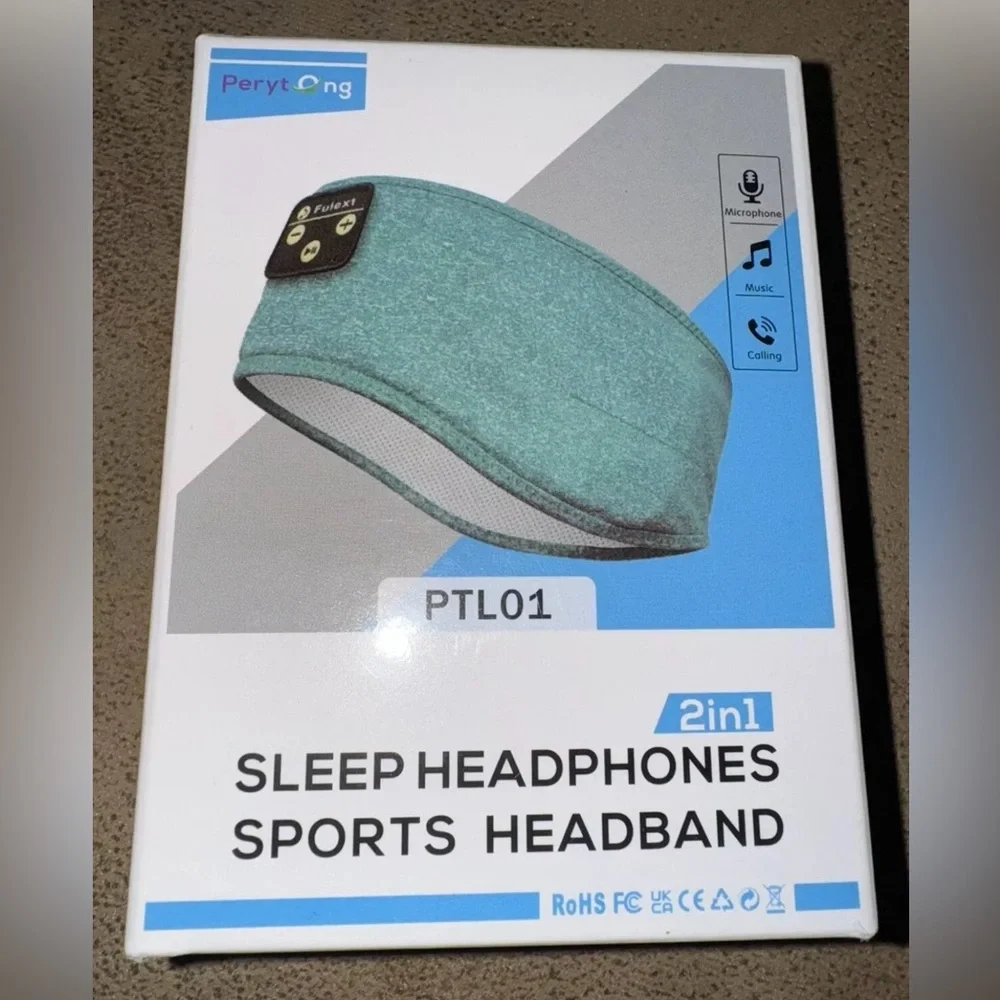 NEW~ Sleep Headphones Sports Headband - Green